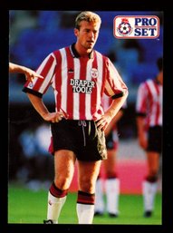 1991 Pro Set Soccer Alan Shearer Rookie