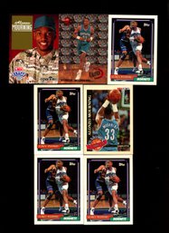 ALONZO MOURNING ROOKIE CARD LOT