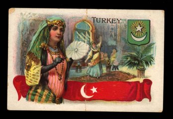 1909 T94 Murad Cigarettes POSTCARD SERIES TURKEY
