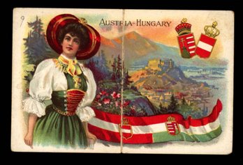 1909 T94 Murad Cigarettes POSTCARD SERIES AUSTRIA-HUNGARY