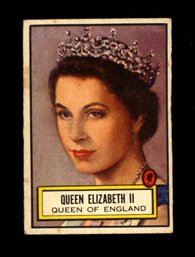 1952 TOPPS LOOK N SEE #104 Queen Elizabeth