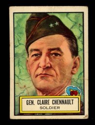 1952 TOPPS LOOK N SEE GEN. CLAIRE CHENNAULT