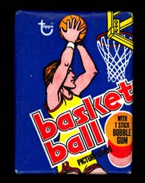 1977 TOPPS BASKETBALL PACK ~ FACTORY SEALED