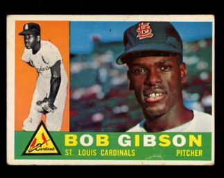 1960 TOPPS BASEBALL BOB GIBSON
