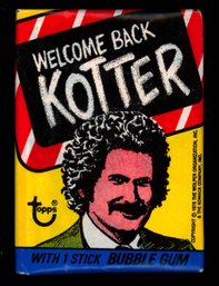 1976 TOPPS WELCOME BACK KOTTER UNOPENED PACK