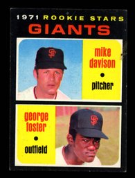 1971 TOPPS BASEBALL GEORGE FORSTER ROOKIE
