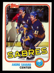 1981 Topps Hockey Andre Savard