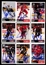 NHL HOCKEY AUTOGRAPH CARD LOT