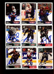 NHL HOCKEY AUTOGRAPH CARD LOT