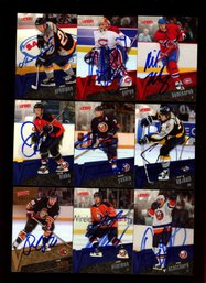 NHL HOCKEY AUTOGRAPH CARD LOT