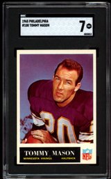 1965 PHILADELPHIA FOOTBALL TOMMY MASON SGC 7