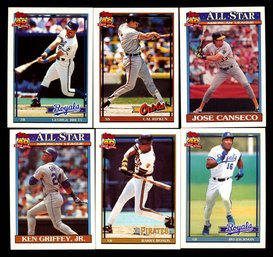 1991 TOPPS BASEBALL LOT