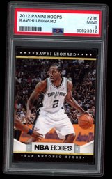 2012 Hoops Kawhi Leonard Rookie PSA 9