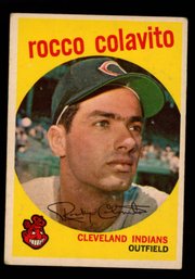 1959 TOPPS BASEBALL ROCCO COLAVITTO