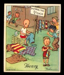 1935 Henry Comic Tobacco Trading Card