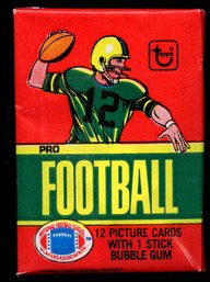 1980 Topps Football Pack Factory Sealed Unopened