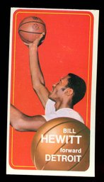 1970 Topps Basketball Bill Hewitt