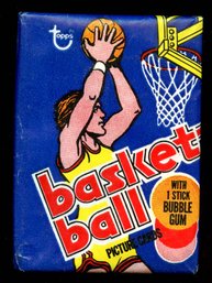 1977 TOPPS BASKETBALL Pack Factory Sealed ~ Unopened