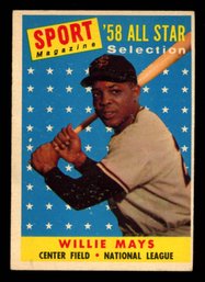 1958 TOPPS WILLIE MAYS AS