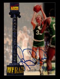 Autographed Larry Bird 1994 Signature Rookies #'d /1050
