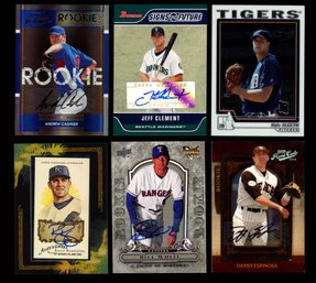 MLB BASEBALL ROOKIE AUTO #'D LOT