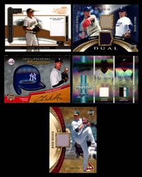 MLB BASEBALL ROOKIE AUTO #'D PATCH LOT