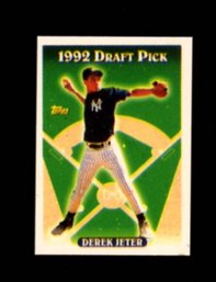 1993 TOPPS MICRO DEREK JETER ROOKIE '92 DRAFT PICK