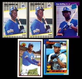 KEN GRIFFEY JR ROOKIE LOT