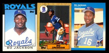 BO JACKSON ROOKIE LOT