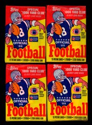 1989 TOPPS FOOTBALL PACKS FACTORY SEALED