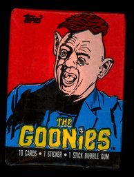 1985 Topps The Goonies Trading Cards - Factory Sealed Wax Pack