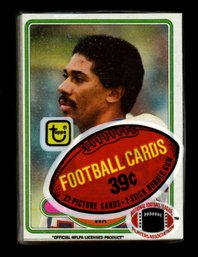 1980 TOPPS FOOTBALL CELLO PACK UNOPENED FACTORY SEALED