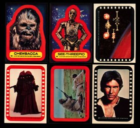 1977 TOPPS STAR WARS STICKERS