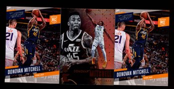 DONOVAN MITCHELL ROOKIE CARD LOT