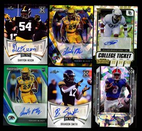 NFL FOOTBALL ROOKIE CARD AUTO LOT