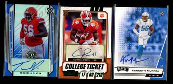 NFL FOOTBALL ROOKIE CARD AUTO LOT