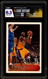 1996 Topps Basketball #138 Kobe Bryant Rookie Card Graded