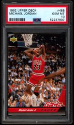 1992 Upper Deck Michael Jordan #488 PSA 10