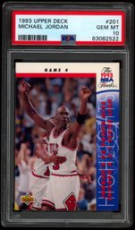 1993 Upper Deck Michael Jordan #201 PSA 10