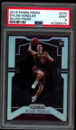 PSA 9 DYLAN WILDER SILVER PRIZM 2019 ROOKIE