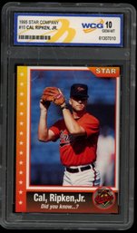 WCG 10 CAL RIPKEN STAR BASEBALL CARD 1995