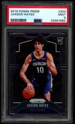 2019 PSA 10 JAXSON HAYES PRIZM ROOKIE