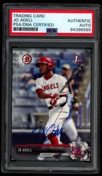 2017 PSA AUTHENTIC JO ADELL AUTOGRAPH