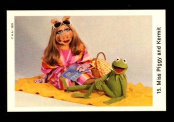 1978 SWEDISH SAMLARSAKER MISS PIGGY AND KERMIT