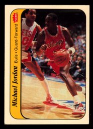 Michael Jordan 1986-87 Fleer Sticker Rookie Card RC