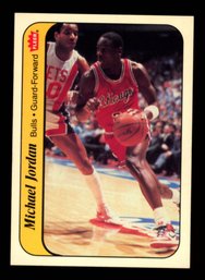 Michael Jordan 1986-87 Fleer Sticker Rookie Card RC