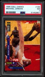 1998 COLL CHOICE #168 PSA 7 MICHAEL JORDAN