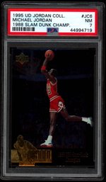 1995 UPPER DECK #JC6 MICHAEL JORDAN PSA 6 BASKETBALL CARD