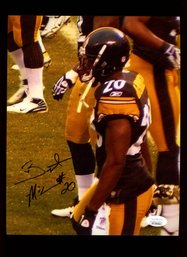 BRYANT MCFADDEN AUTOGRAPHED PHOTO JSA CERT