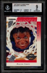 1997 PINNACLE SHERYL SWOOPES BECKETT 9 ROOKIE BASKETBALL CARD